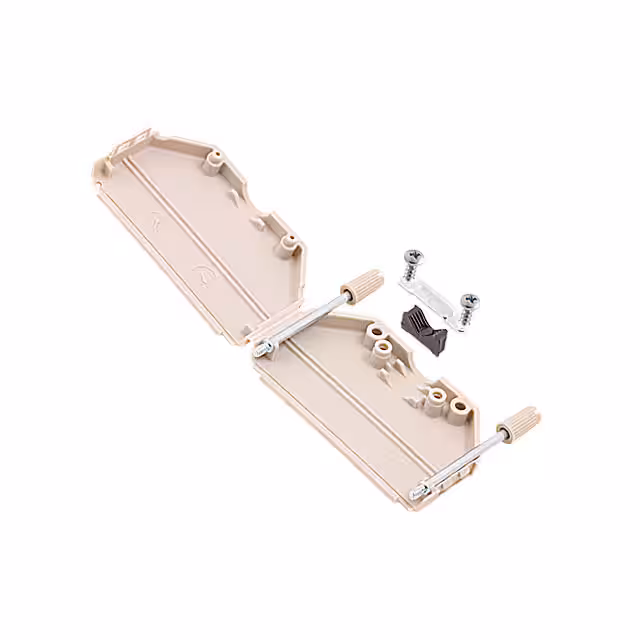 ACOV-SUB-37NB13 Assmann WSW Components  Capots de connecteurs D-Sub en forme de D